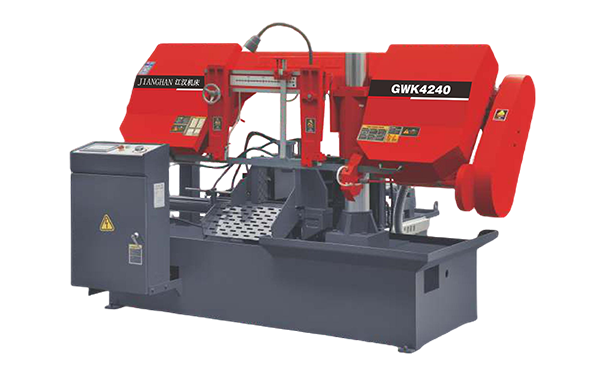 运粮湖管理区GWK4240数控双柱卧式带锯床
