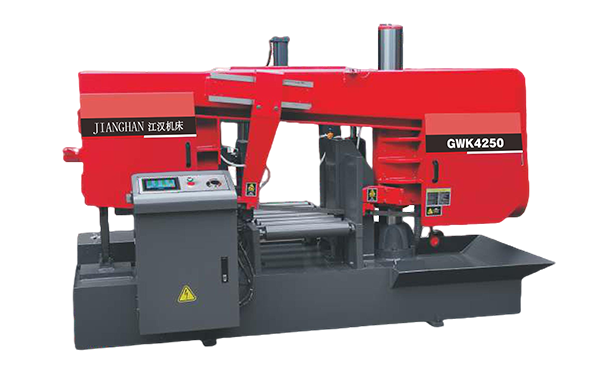 运粮湖管理区GWK4250卧式带锯床（型材专切）