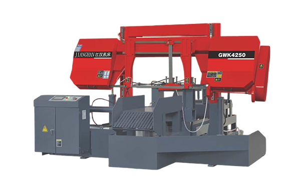 运粮湖管理区GWK4250数控双柱龙门卧式带锯床