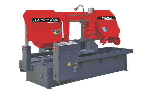 运粮湖管理区GWK4250数控双柱卧式带锯床